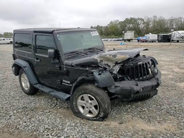 2014 Jeep Wrangler VIN 1C4AJWAG0EL307898 Copart auction photo, front end damage thumbnail 11