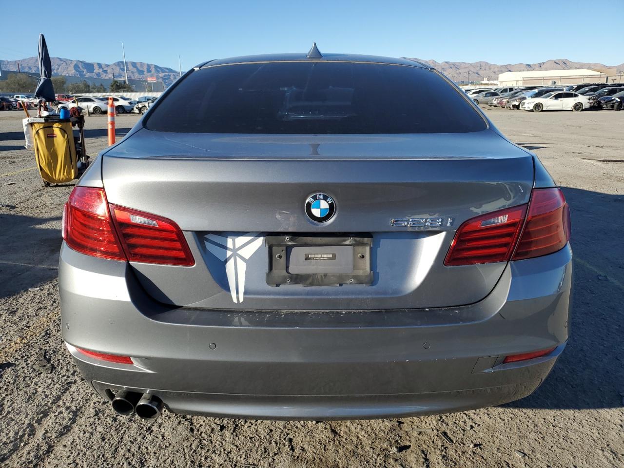 2014 BMW 5er VIN WBA5A5C53ED509682 Copart auction photo, undercarriage damage thumbnail 6
