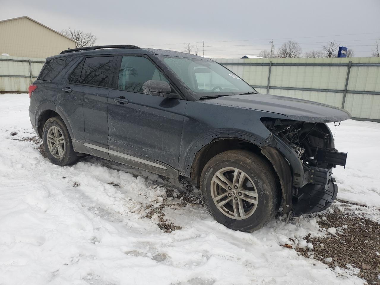 2023 Ford Explorer VIN 1FMSK8DH0PGC36310 Copart auction photo, front end / minor dent/scratches damage thumbnail 4