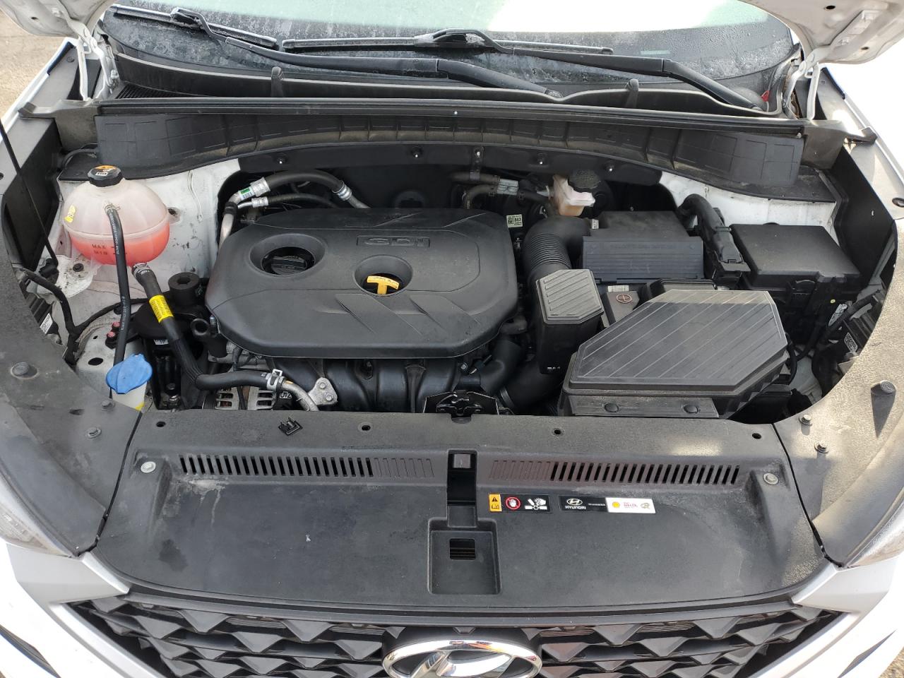 2021 Hyundai Tucson VIN KM8J33A44MU325047 Copart auction photo, all over damage thumbnail 12