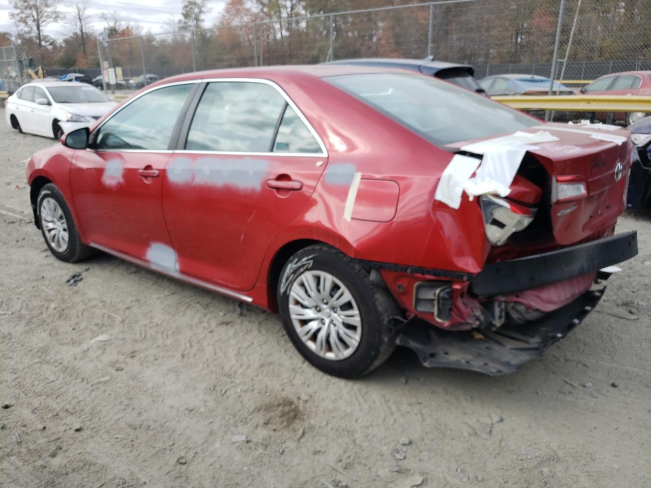 2012 Toyota Camry VIN 4T1BF1FK1CU587954 Copart auction photo, rear end / front end damage thumbnail 2