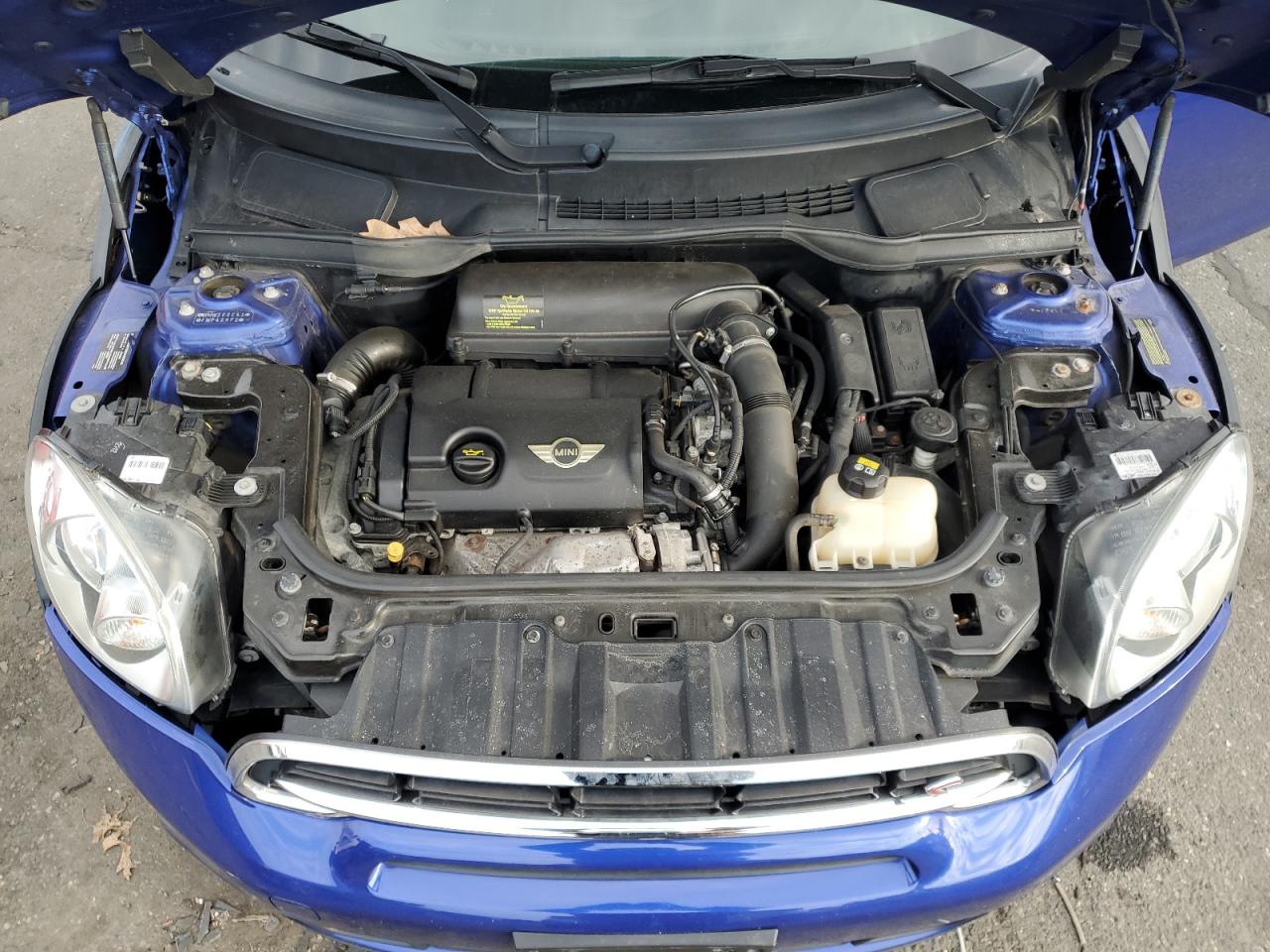 2015 MINI Cooper VIN WMWZC5C52FWP42972 Copart auction photo, side / rear end damage thumbnail 11