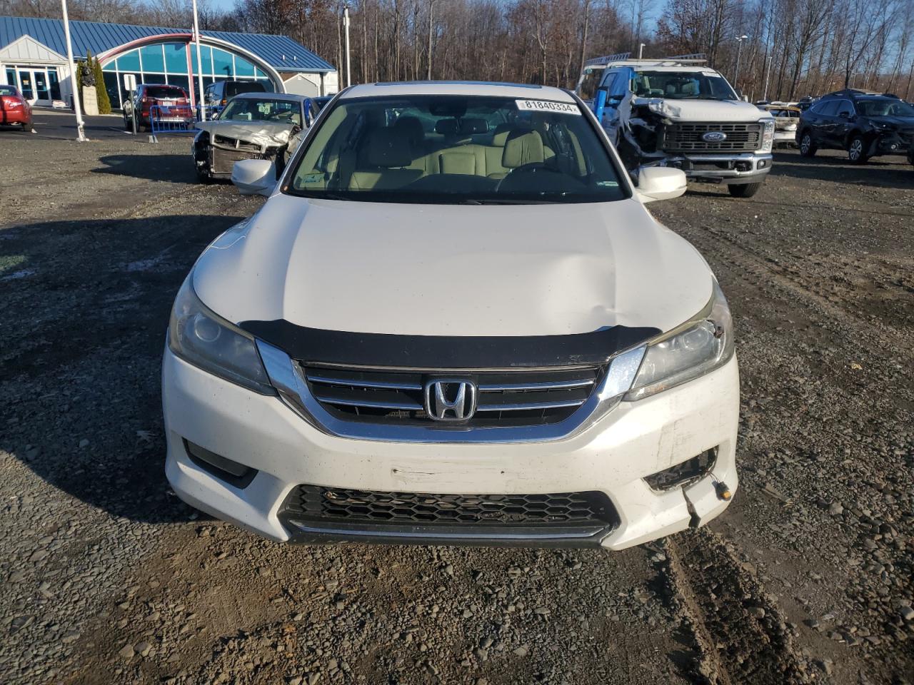 2014 Honda Accord VIN 1HGCR2F80EA077322 Copart auction photo, all over damage thumbnail 5