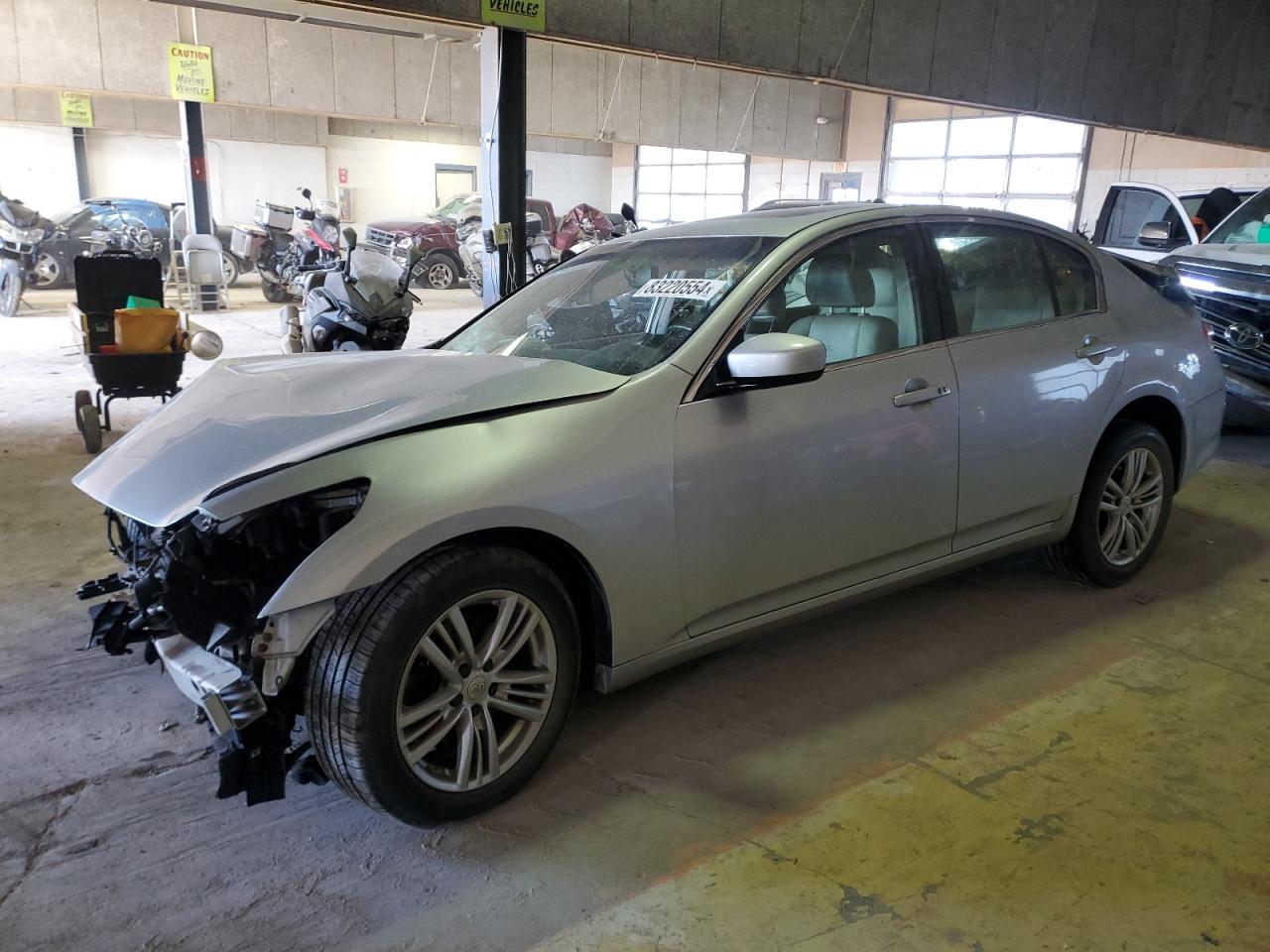 2012 Infiniti G VIN JN1CV6ARXCM970789
