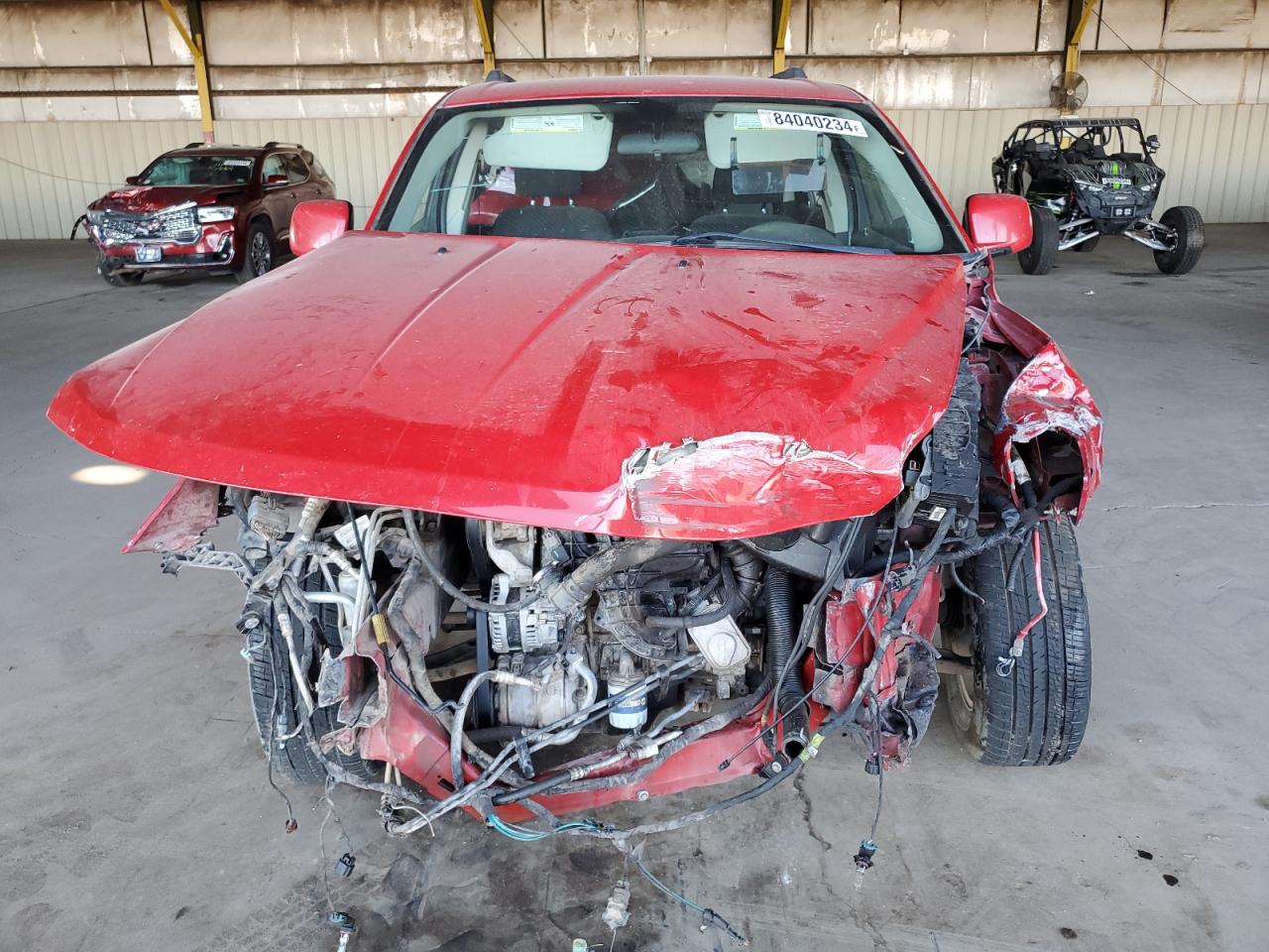 2013 Dodge Journey VIN 3C4PDCBB5DT562682 Copart auction photo, front end damage thumbnail 5