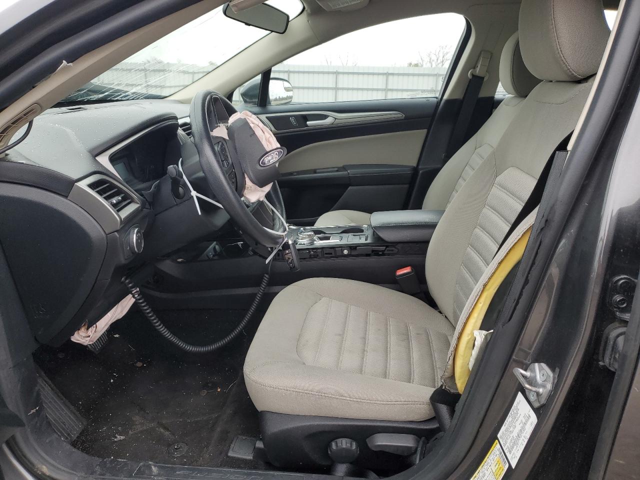 2018 Ford Fusion VIN 3FA6P0G73JR164990 Copart auction photo, front end / side damage thumbnail 7