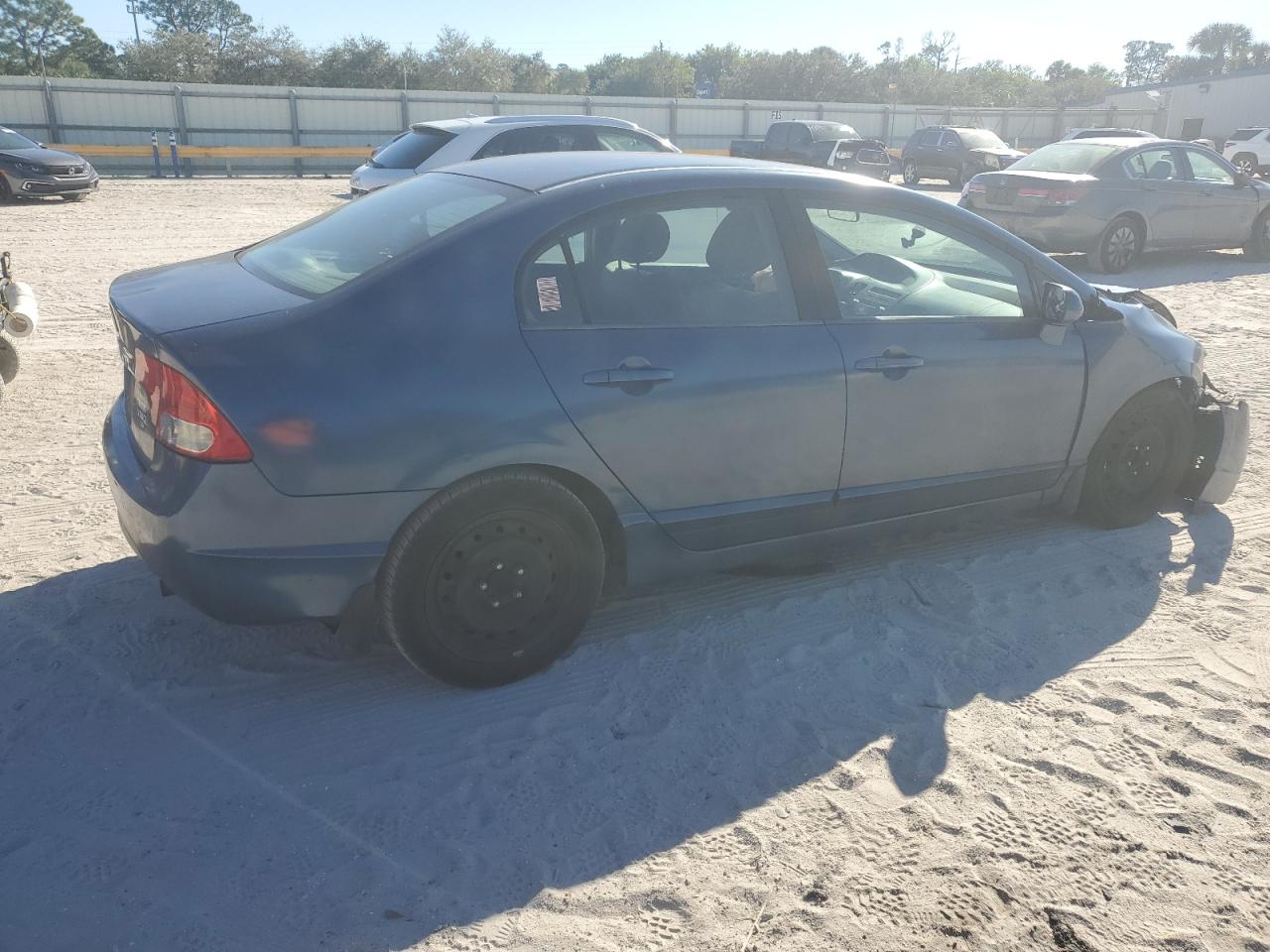 2010 Honda Civic VIN 2HGFA1F57AH323315 Copart auction photo, front end damage thumbnail 3