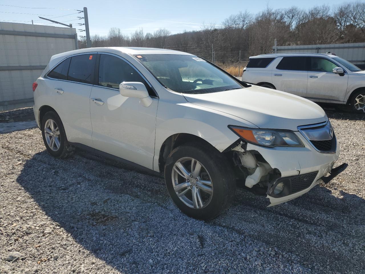 2015 Acura RDX VIN 5J8TB4H33FL009653 Copart auction photo, front end damage thumbnail 4