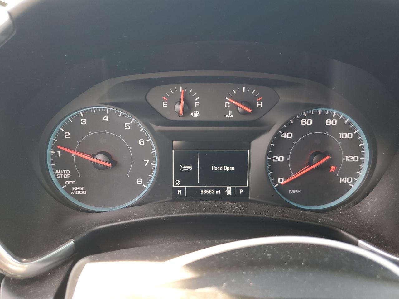 2020 Chevrolet Equinox VIN 3GNAXHEV1LS608388 Copart auction photo, rear end / side damage thumbnail 9