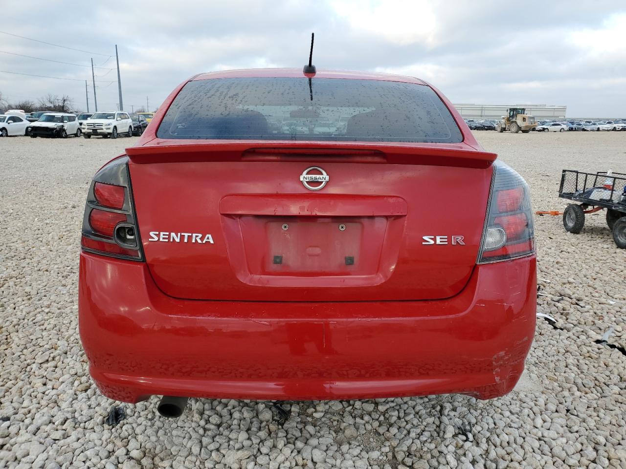 2008 Nissan Sentra VIN 3N1BB61E48L731841 Copart auction photo, side / front end damage thumbnail 6