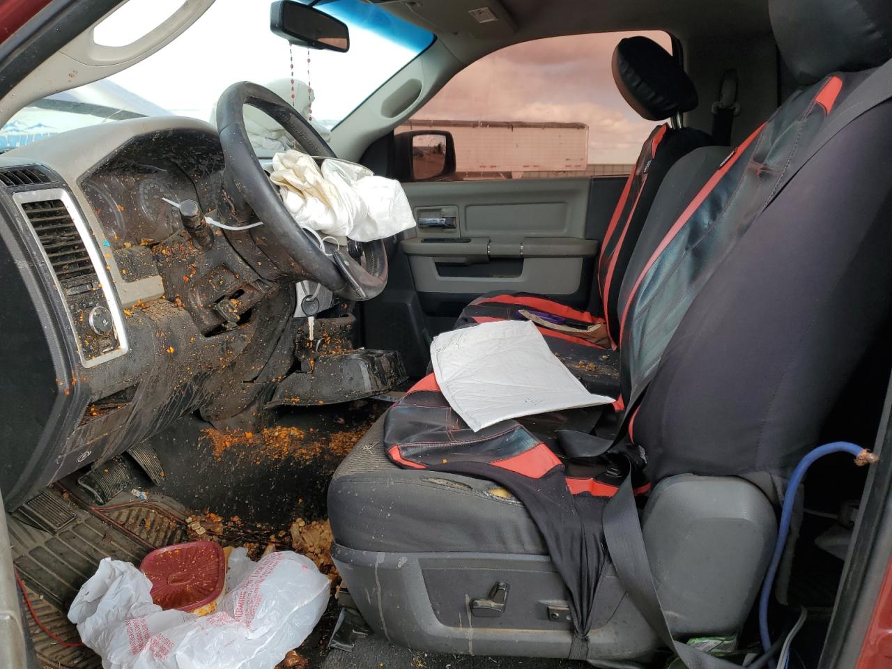 2011 Dodge RAM VIN 3D7JD1ET2BG537559 Copart auction photo, side damage thumbnail 7