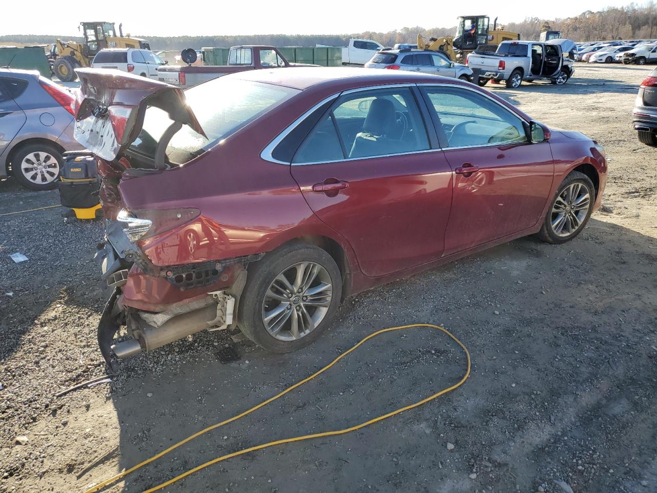 2016 Toyota Camry VIN 4T1BF1FK6GU532874 Copart auction photo, rear end damage thumbnail 3