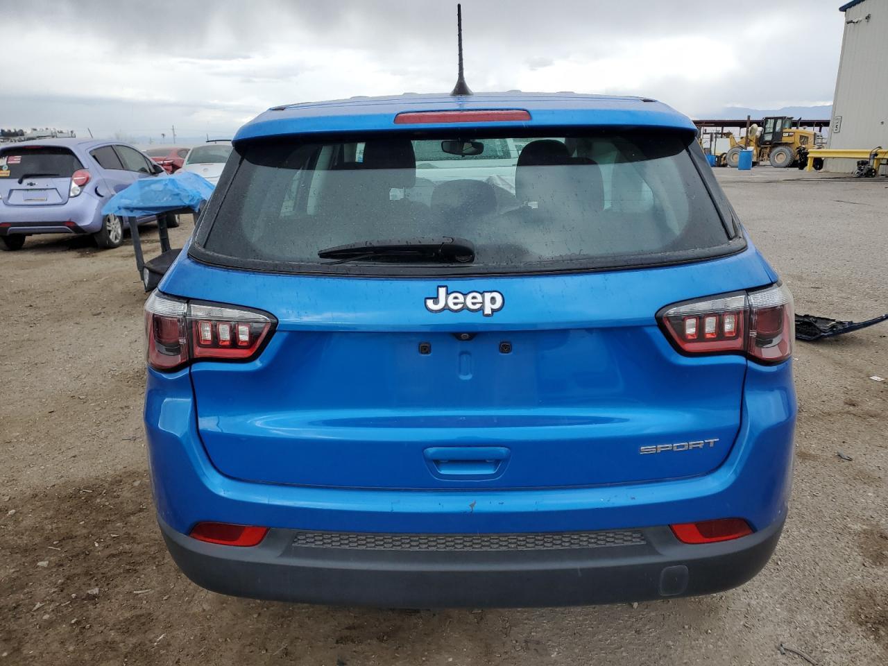 2021 Jeep Compass VIN 3C4NJCAB1MT576970 Copart auction photo, front end / mechanical damage thumbnail 6