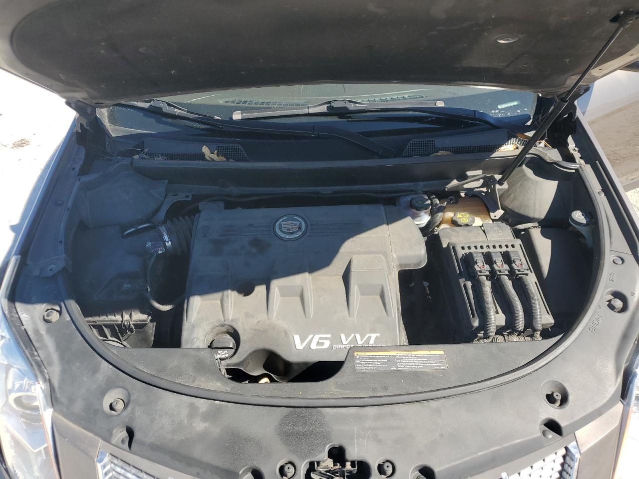 2011 Cadillac SRX VIN 3GYFNAEY5BS679687 Copart auction photo, front end / side damage thumbnail 14