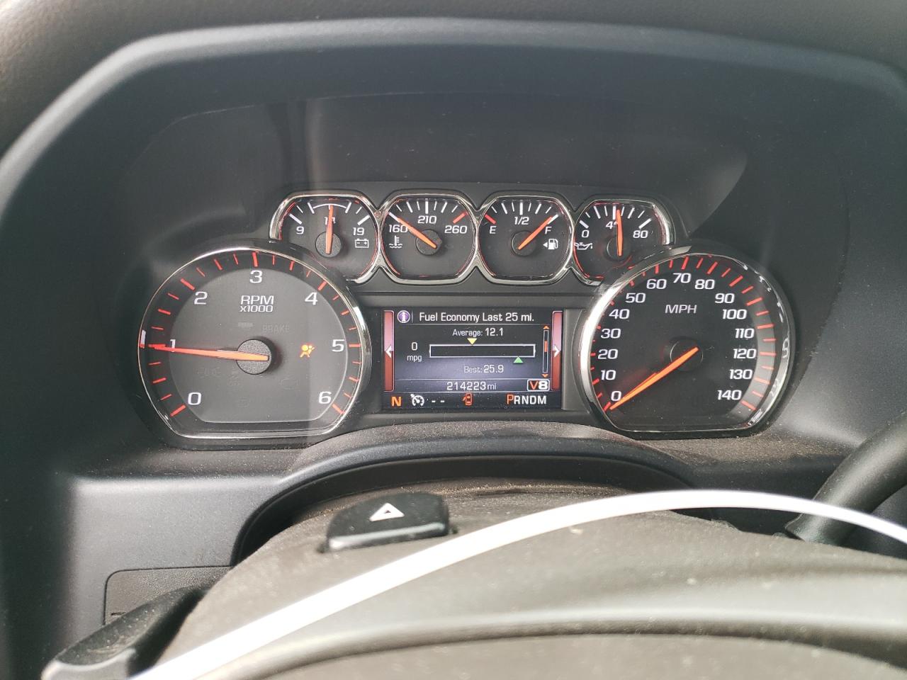 2015 GMC Sierra VIN 3GTU2VEC3FG120892 Copart auction photo, undercarriage damage thumbnail 9