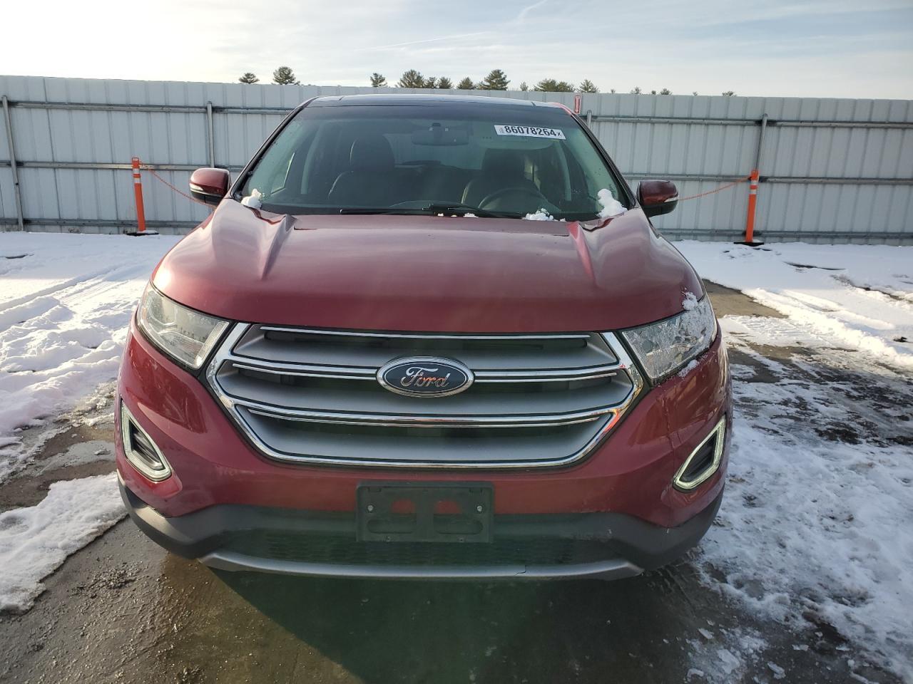 2018 Ford Edge VIN 2FMPK4K91JBB24110 Copart auction photo, all over damage thumbnail 5