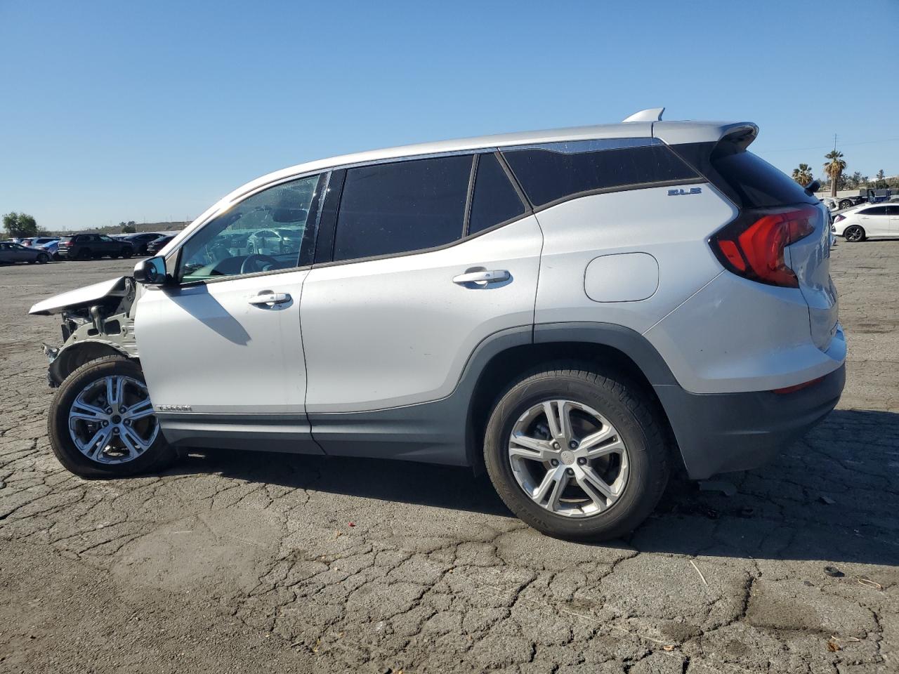 2020 GMC Terrain VIN 3GKALMEV1LL152677 Copart auction photo, front end / side damage thumbnail 2