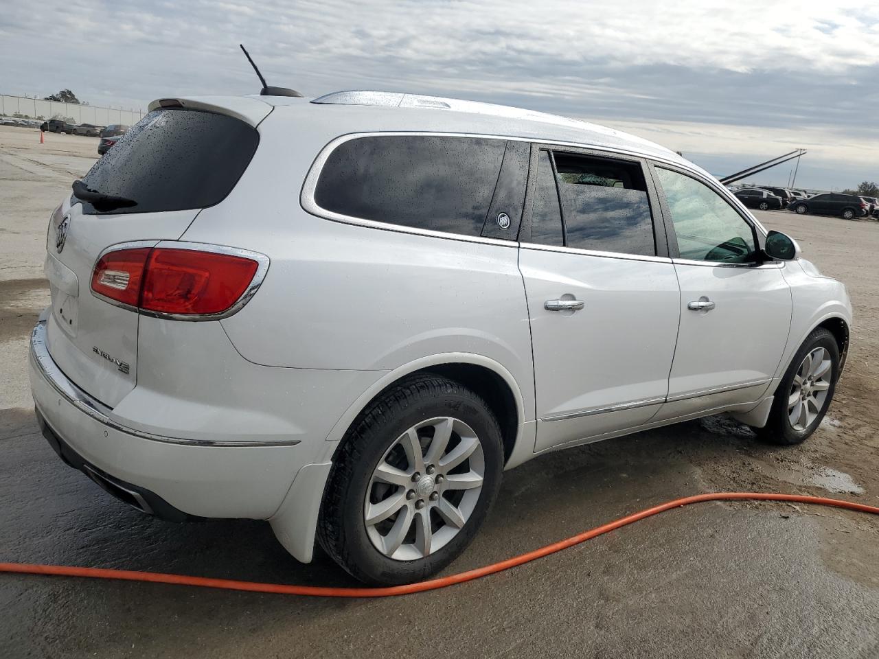 2016 Buick Enclave VIN 5GAKVCKD5GJ228741 Copart auction photo, front end / side damage thumbnail 3