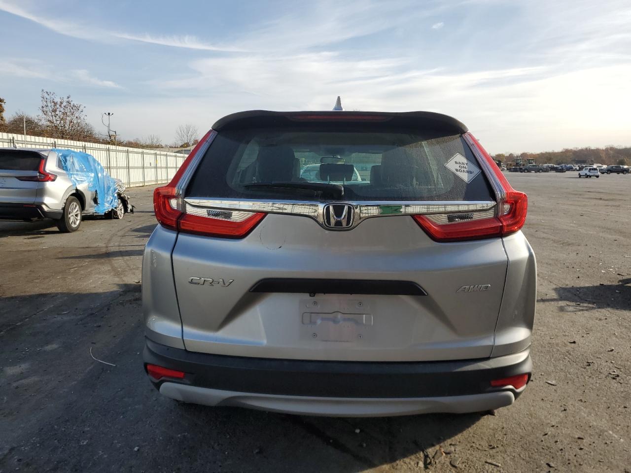 2019 Honda CR-V VIN 2HKRW6H31KH217179 Copart auction photo, front end damage thumbnail 6