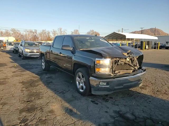 2014 Chevrolet Silverado VIN 3GCPCREC3EG256942 Copart auction photo, front end / side damage thumbnail 11