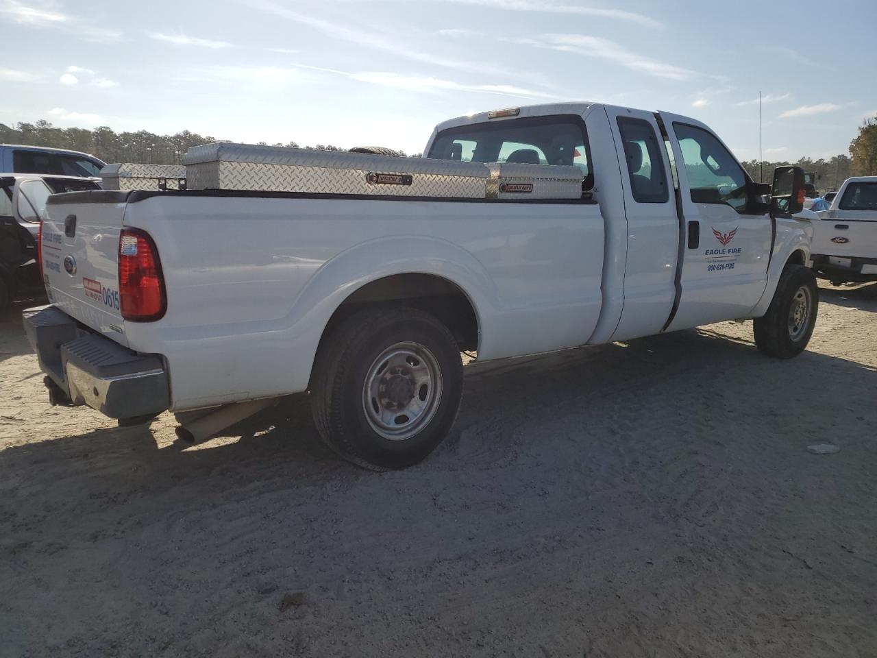 2015 Ford F250 VIN 1FT7X2A62FEB61972 Copart auction photo, front end damage thumbnail 3