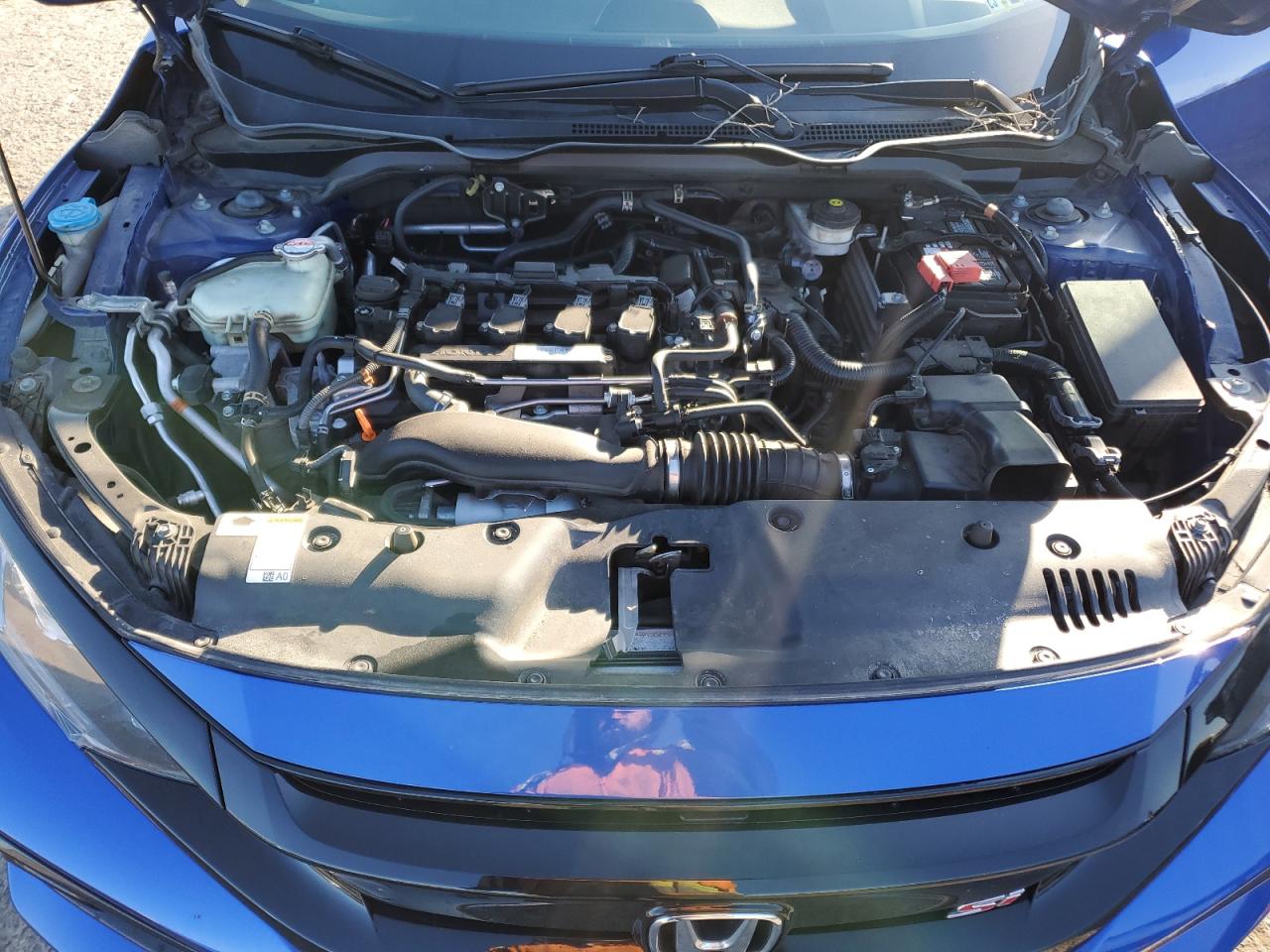 2019 Honda Civic VIN 2HGFC3A56KH755506 Copart auction photo, side / rear end damage thumbnail 11