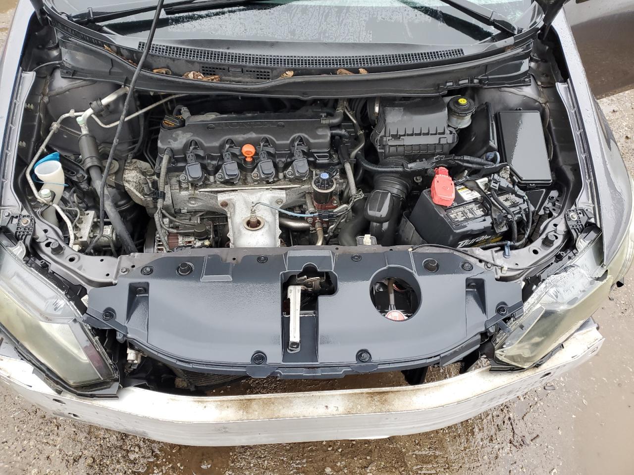 2014 Honda Civic VIN 19XFB2F51EE217137 Copart auction photo, all over damage thumbnail 11
