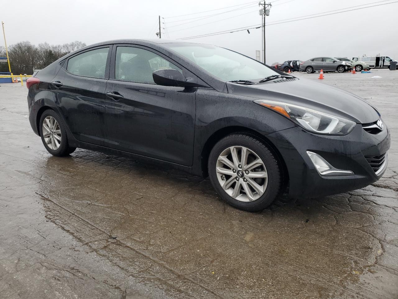 2015 Hyundai Elantra VIN 5NPDH4AE0FH603361 Copart auction photo, rear end damage thumbnail 4