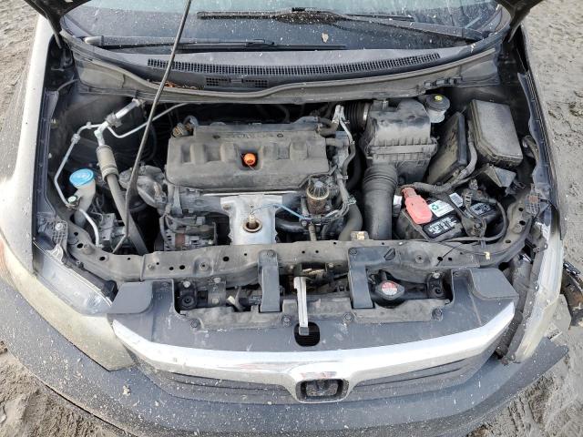 2012 Honda Civic VIN 2HGFB2F8XCH590612 Copart auction photo, front end damage thumbnail 11