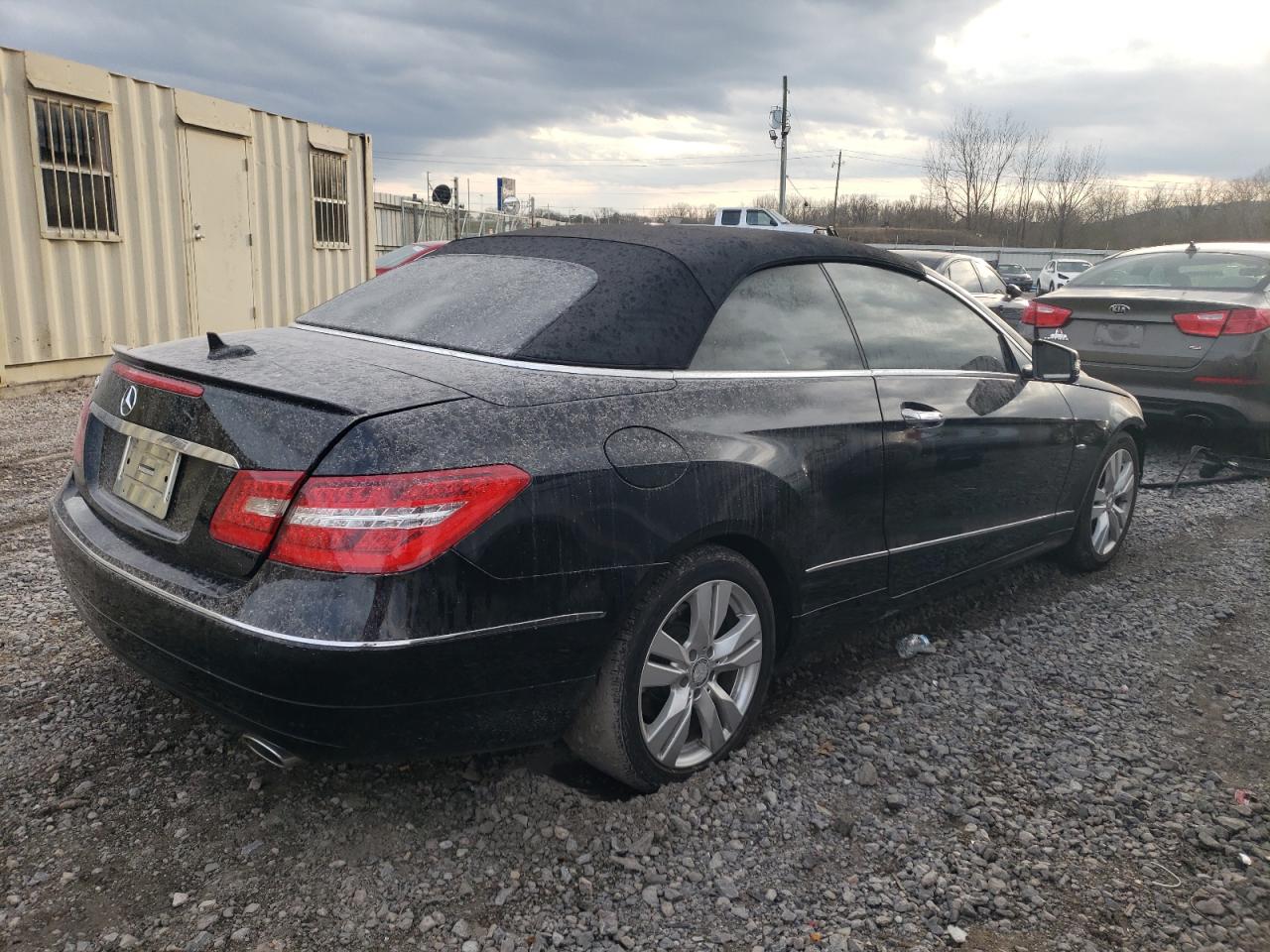2012 Mercedes-Benz E-klasse VIN WDDKK5KF3CF179725 Copart auction photo, front end damage thumbnail 3