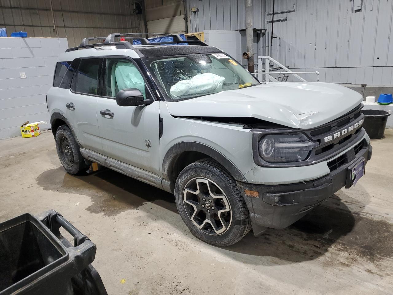 2021 Ford Bronco VIN 3FMCR9B62MRB37693 Copart auction photo, front end / minor dent/scratches damage thumbnail 4