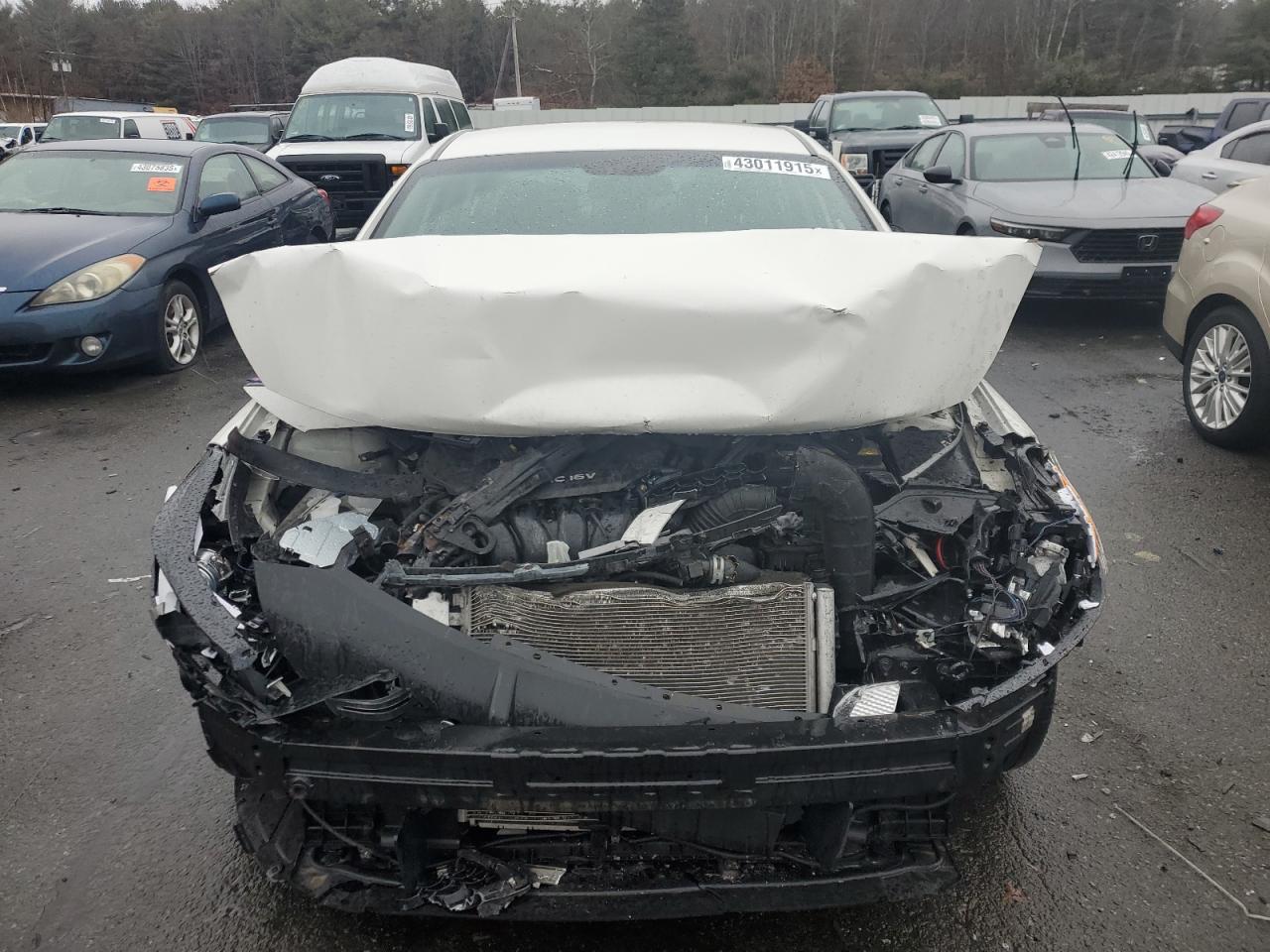 2017 KIA Forte VIN 3KPFK4A76HE045003 Copart auction photo, front end damage thumbnail 5