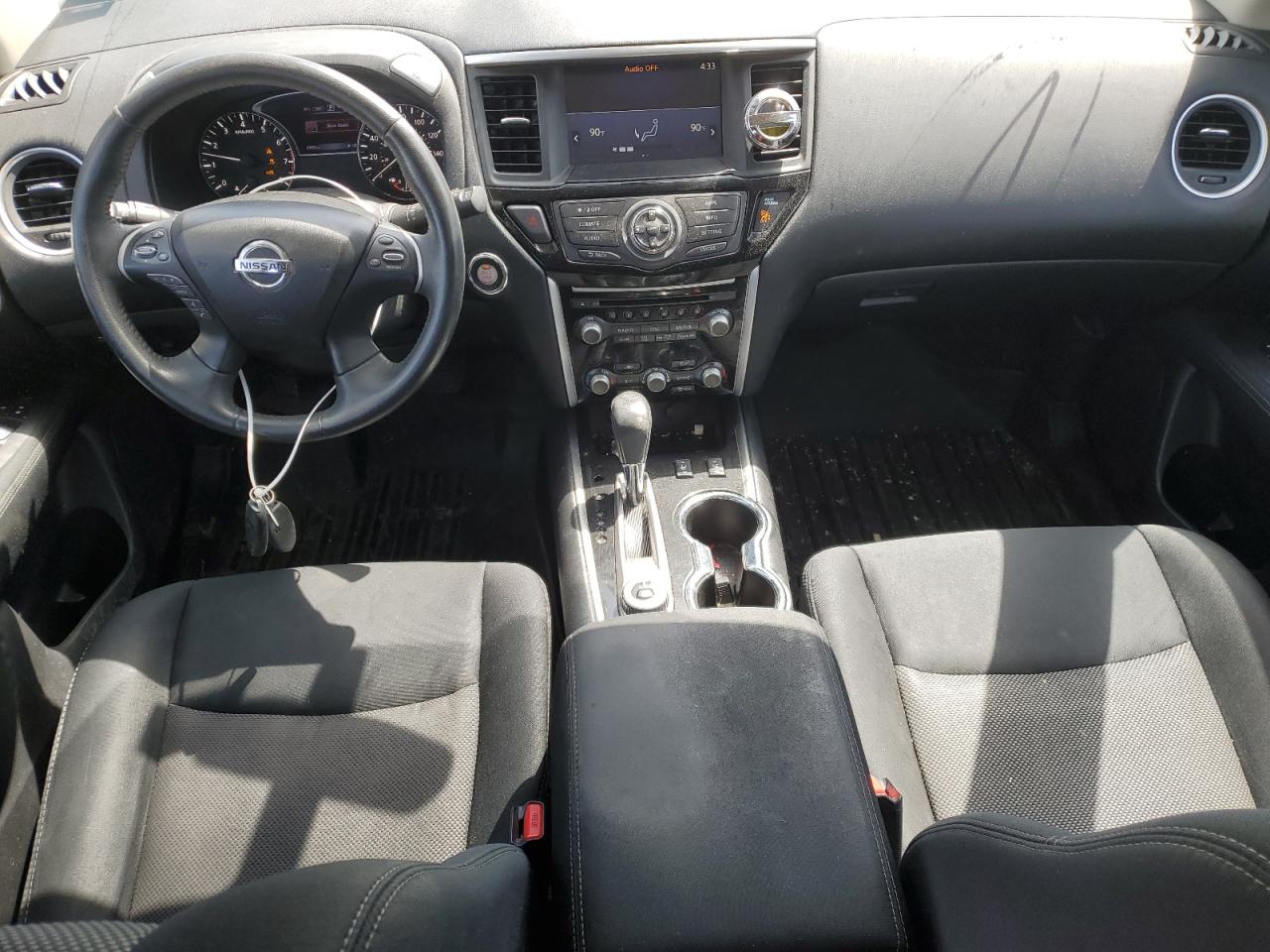 2017 Nissan Pathfinder VIN 5N1DR2MM2HC668761 Copart auction photo, front end damage thumbnail 8
