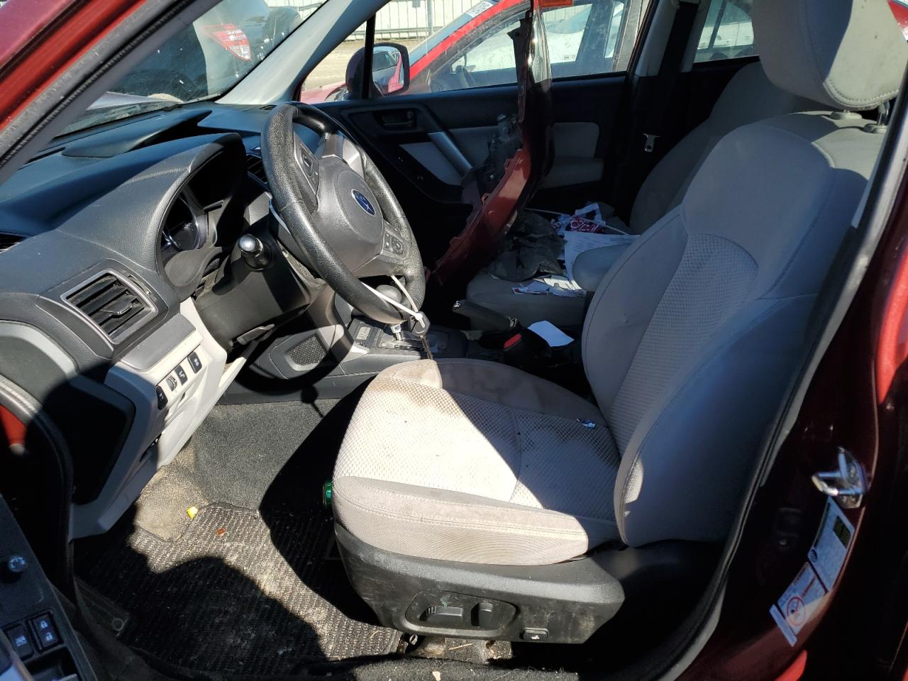2017 Subaru Forester VIN JF2SJAGC6HH466140 Copart auction photo, rear end / front end damage thumbnail 7