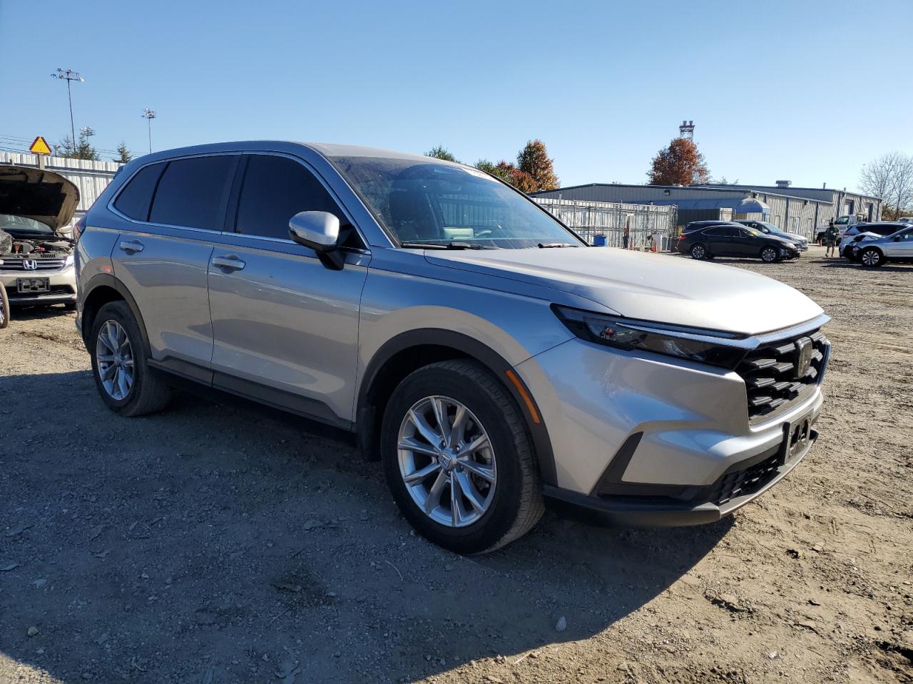 2023 Honda CR-V VIN 2HKRS4H49PH402824 Copart auction photo, side / minor dent/scratches damage thumbnail 4