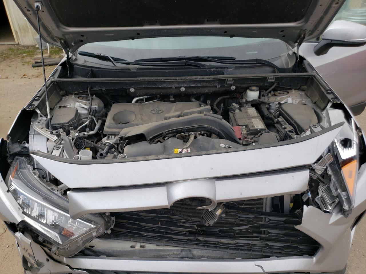 2021 Toyota RAV 4 VIN 2T3A1RFV4MC239689 Copart auction photo, front end damage thumbnail 12