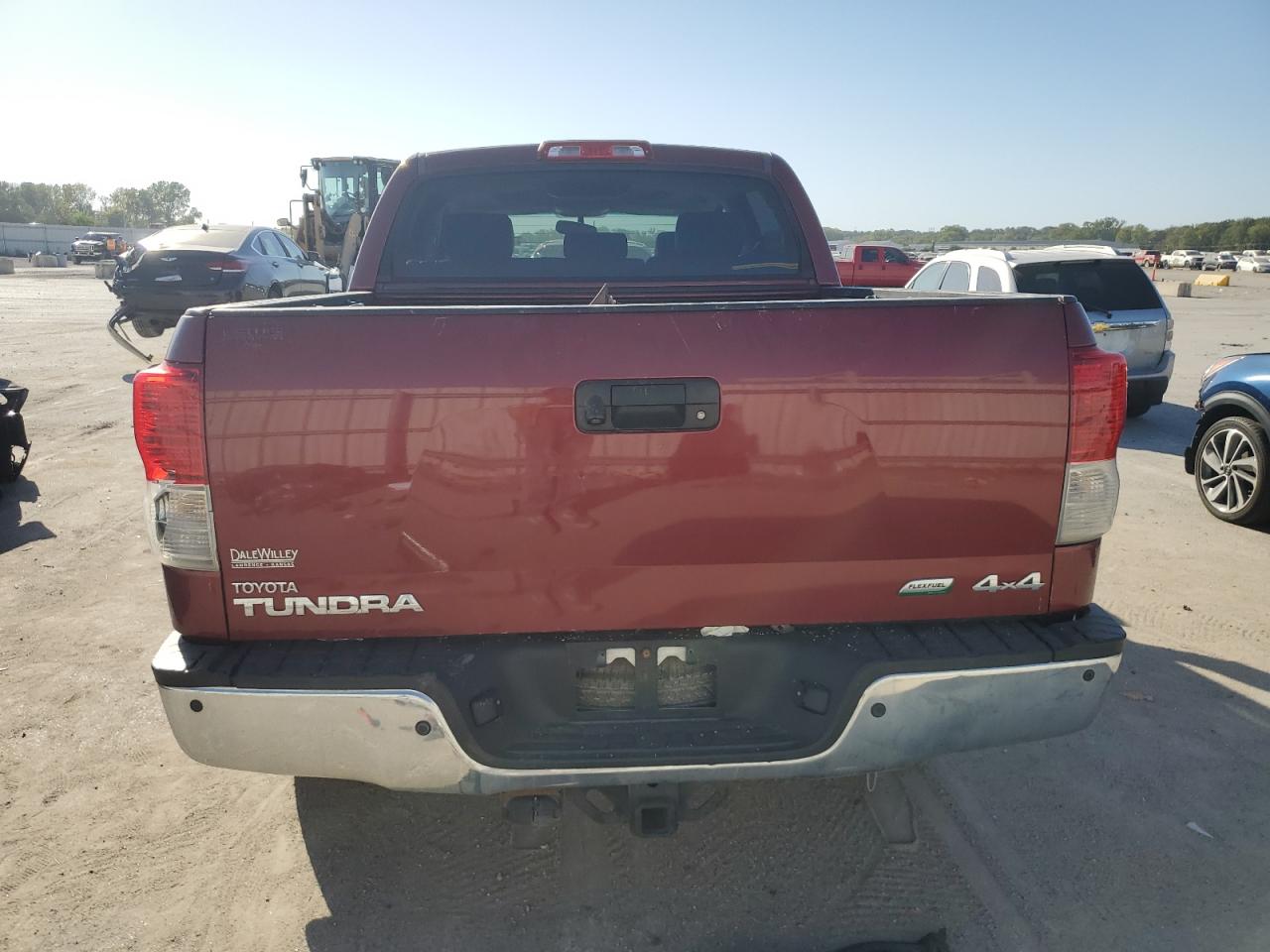 2010 Toyota Tundra VIN 5TFHW5F1XAX138264 Copart auction photo, front end damage thumbnail 6