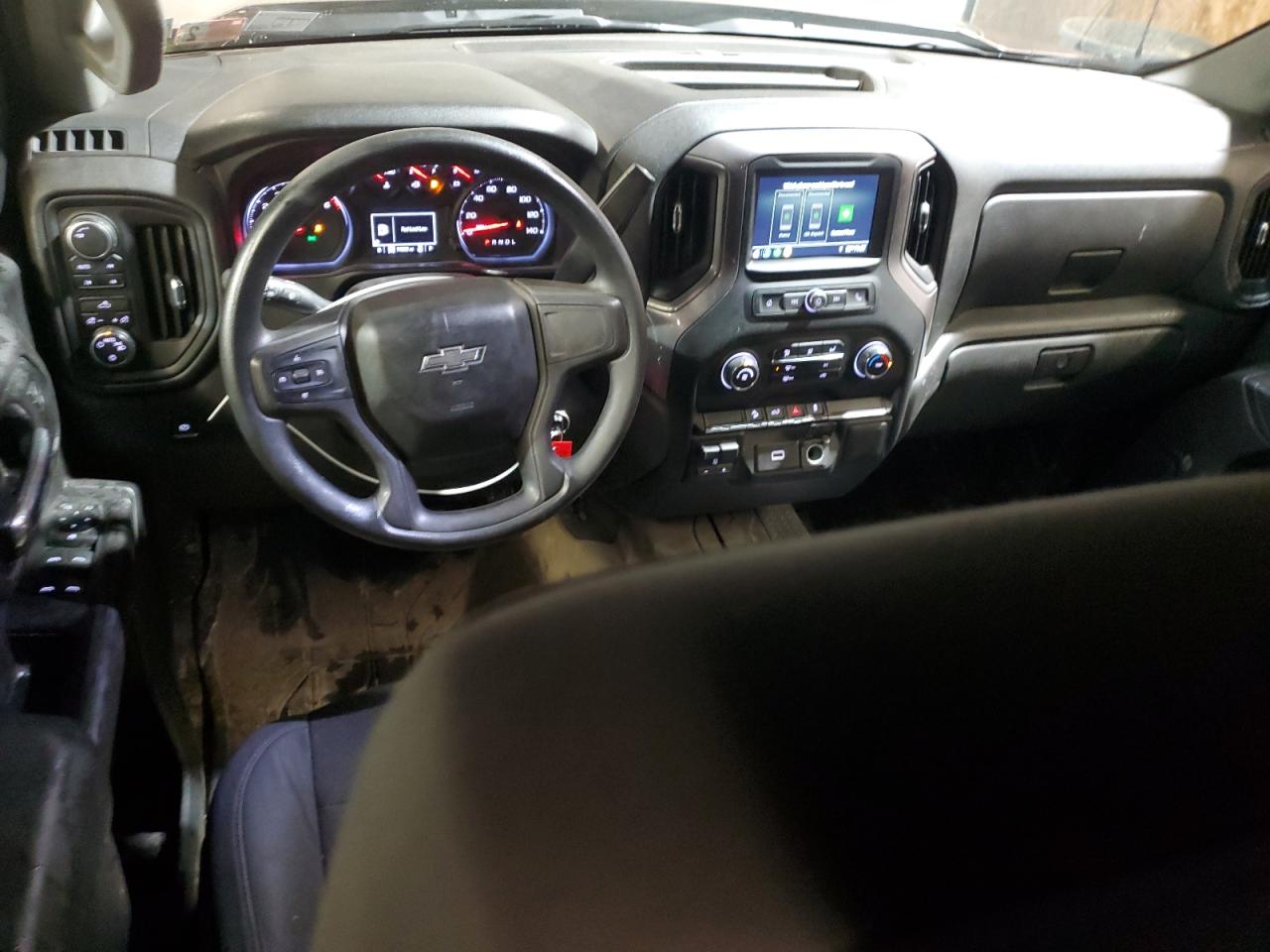 2019 Chevrolet Silverado VIN 3GCPYCEF2KG220731 Copart auction photo, side / front end damage thumbnail 8