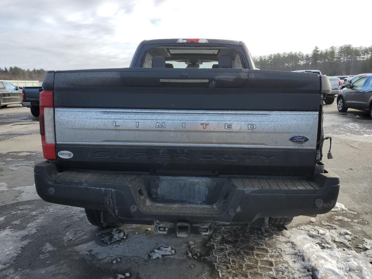 2019 Ford F350 VIN 1FT8W3BT6KEF74800 Copart auction photo, all over damage thumbnail 6
