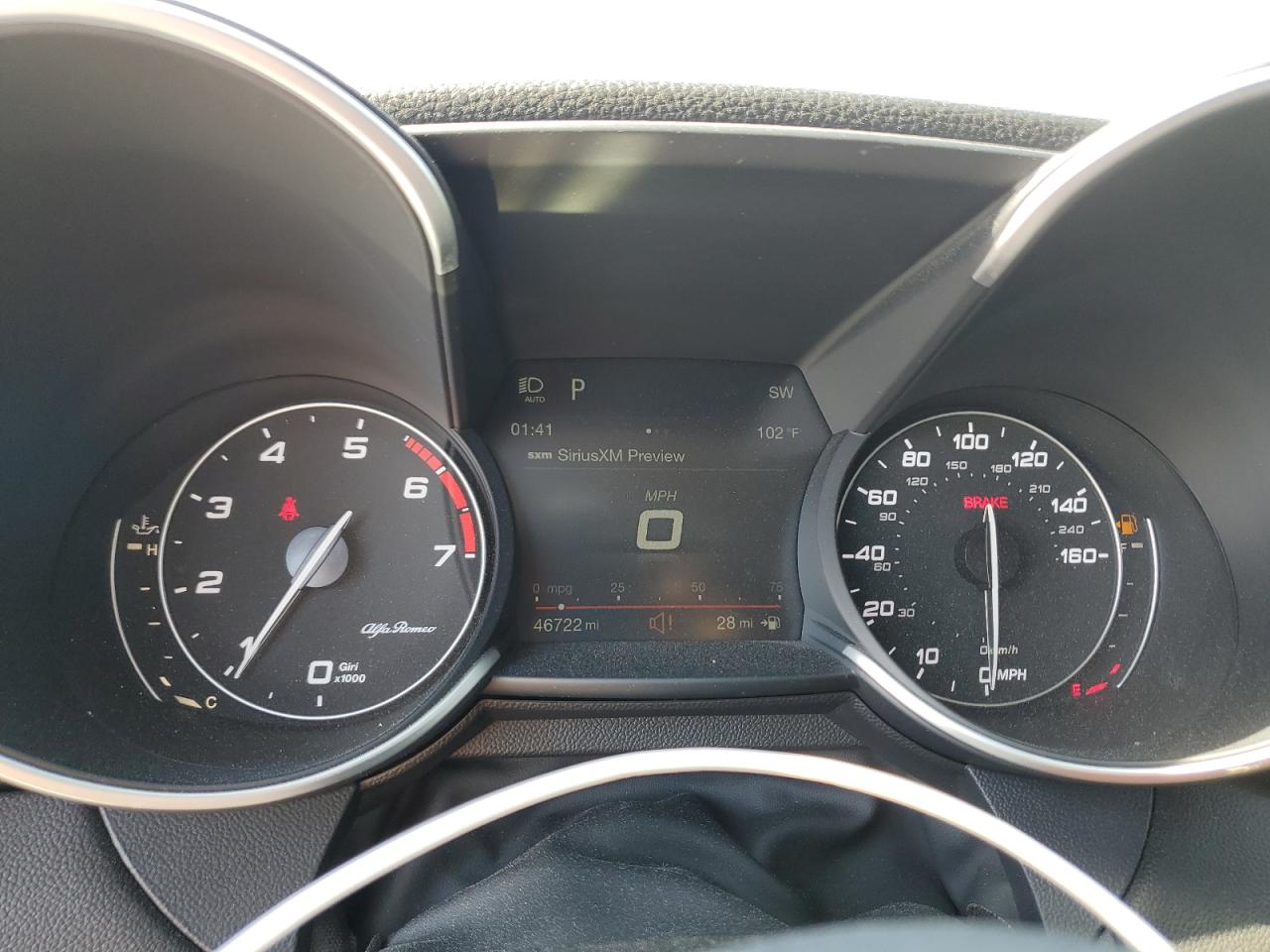 2019 Alfa Romeo Giulia VIN ZARFAMBN6K7603610 Copart auction photo, unknown damage thumbnail 9