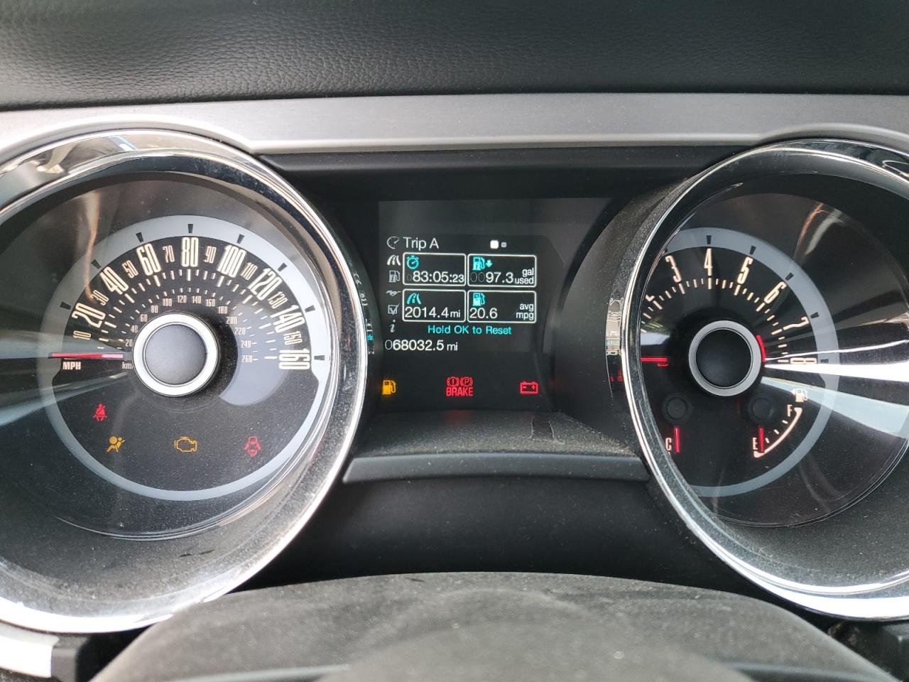2013 Ford Mustang VIN 1ZVBP8CFXD5283712 Copart auction photo, rear end / minor dent/scratches damage thumbnail 9