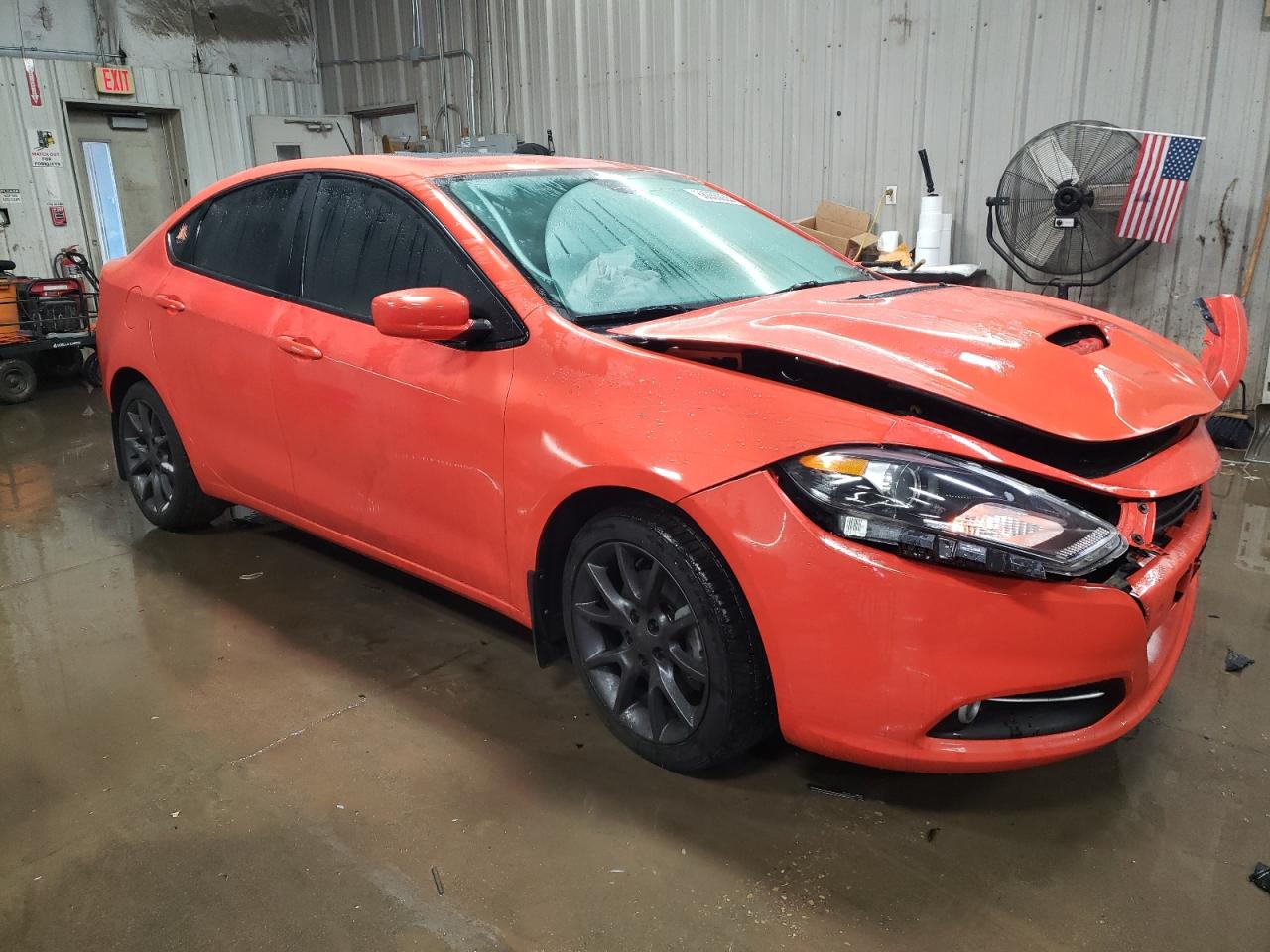 2016 Dodge Dart VIN 1C3CDFBB1GD752316 Copart auction photo, front end damage thumbnail 4