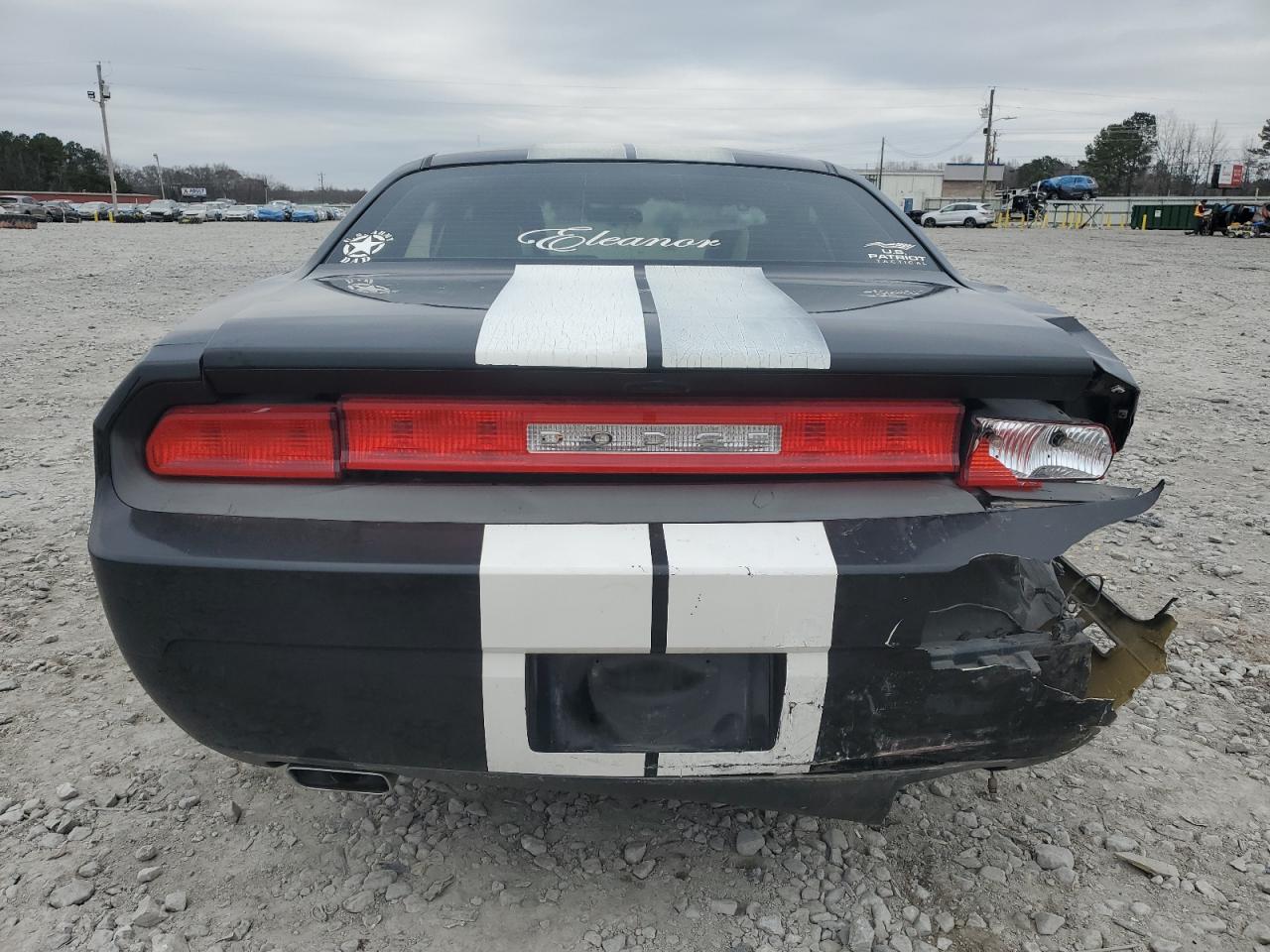 2013 Dodge Challenger VIN 2C3CDYAG2DH719221 Copart auction photo, rear end damage thumbnail 6