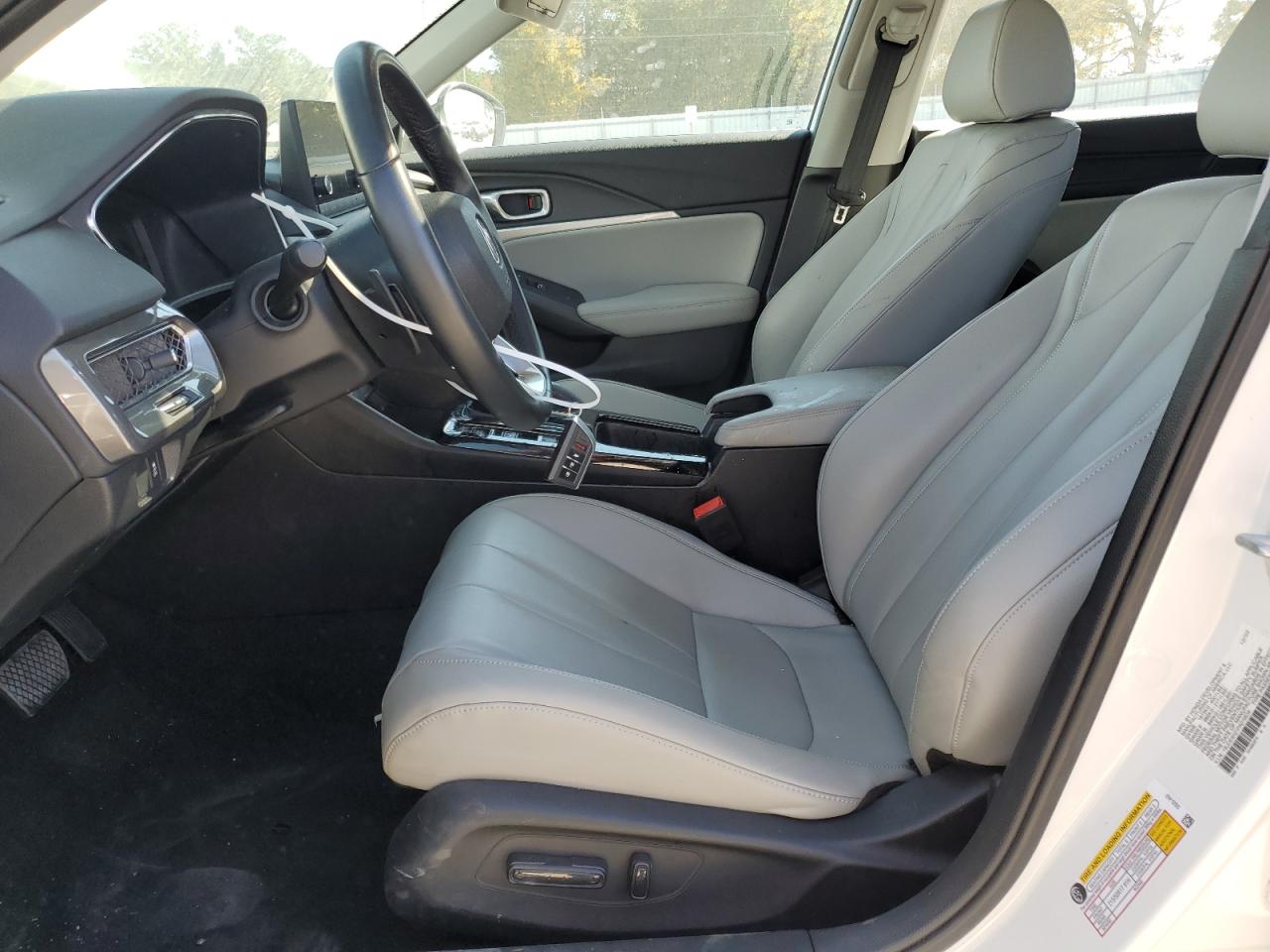 2023 Acura Integra VIN 19UDE4H21PA016634 Copart auction photo, front end / rear end damage thumbnail 7