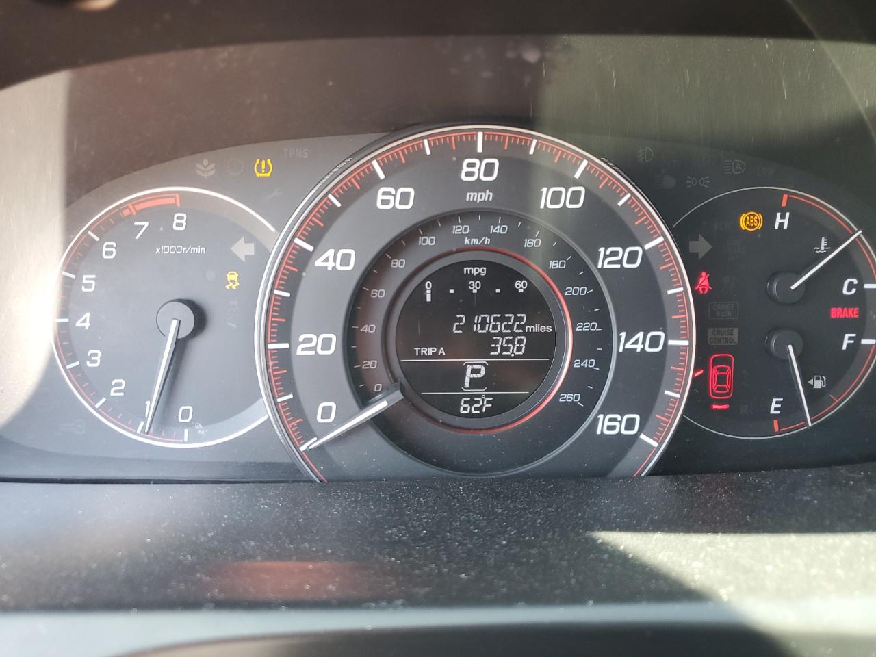 2014 Honda Accord VIN 1HGCR2F51EA068988 Copart auction photo, front end / side damage thumbnail 9
