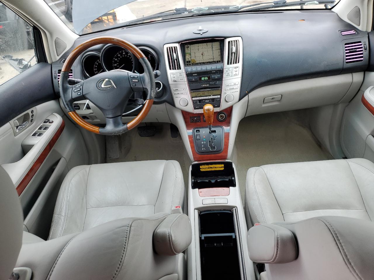 2007 Lexus RX VIN JTJHK31U372022604 Copart auction photo, front end / side damage thumbnail 8