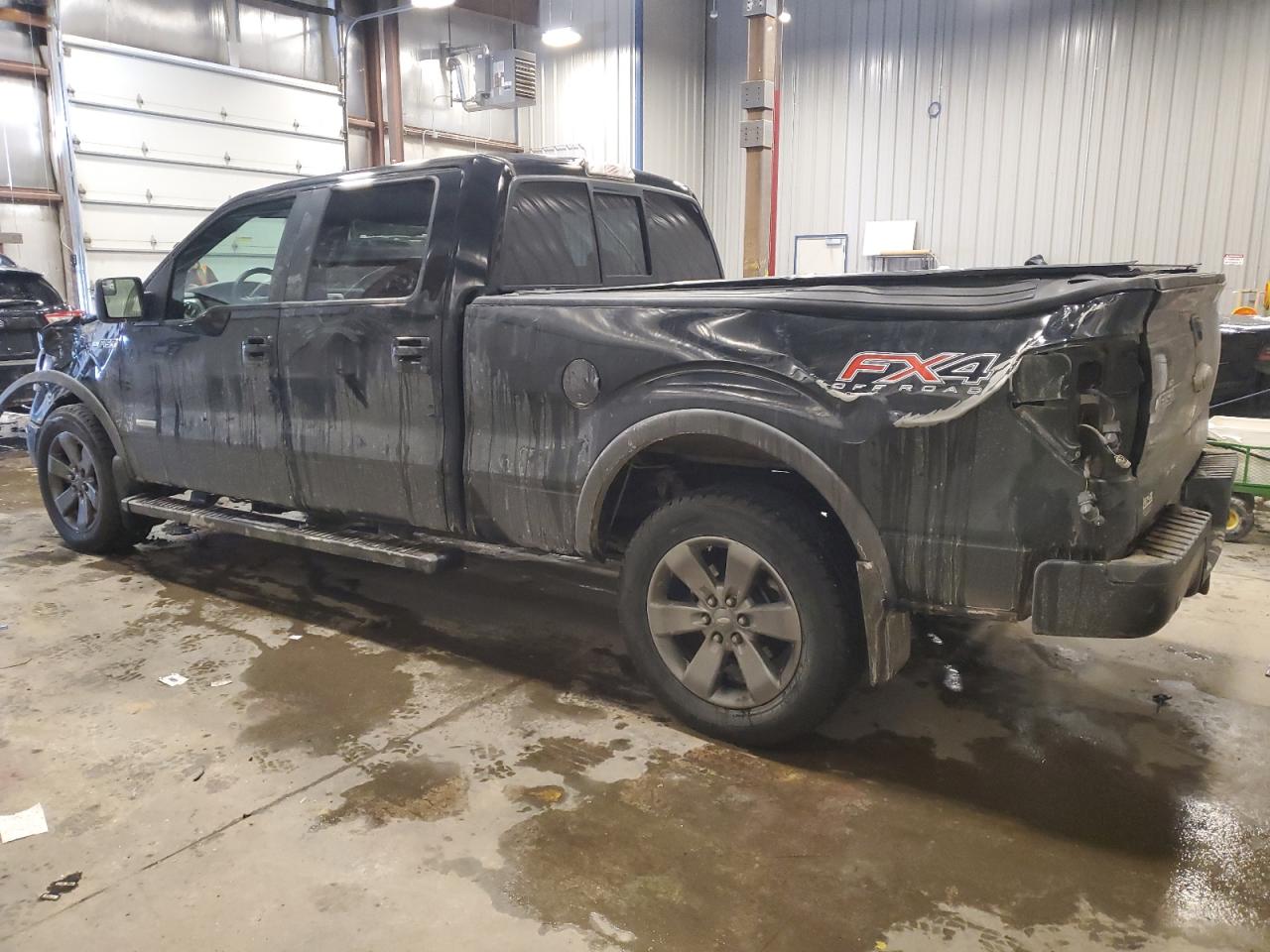 2013 Ford F-150 VIN 1FTFW1ET4DKE54876 Copart auction photo, front end / rear end damage thumbnail 2