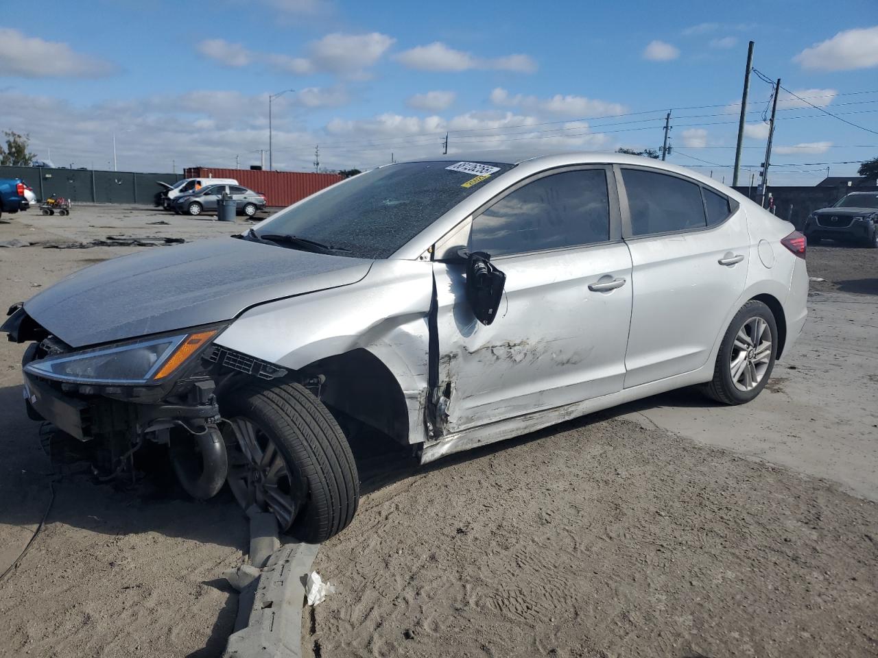 2019 Hyundai Elantra VIN KMHD84LF2KU770029