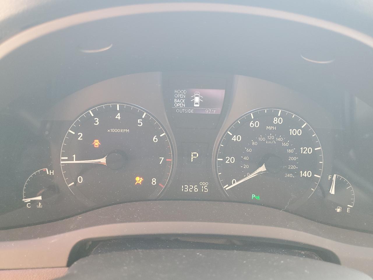 2012 Lexus RX VIN 2T2ZK1BA6CC069052 Copart auction photo, front end / side damage thumbnail 9
