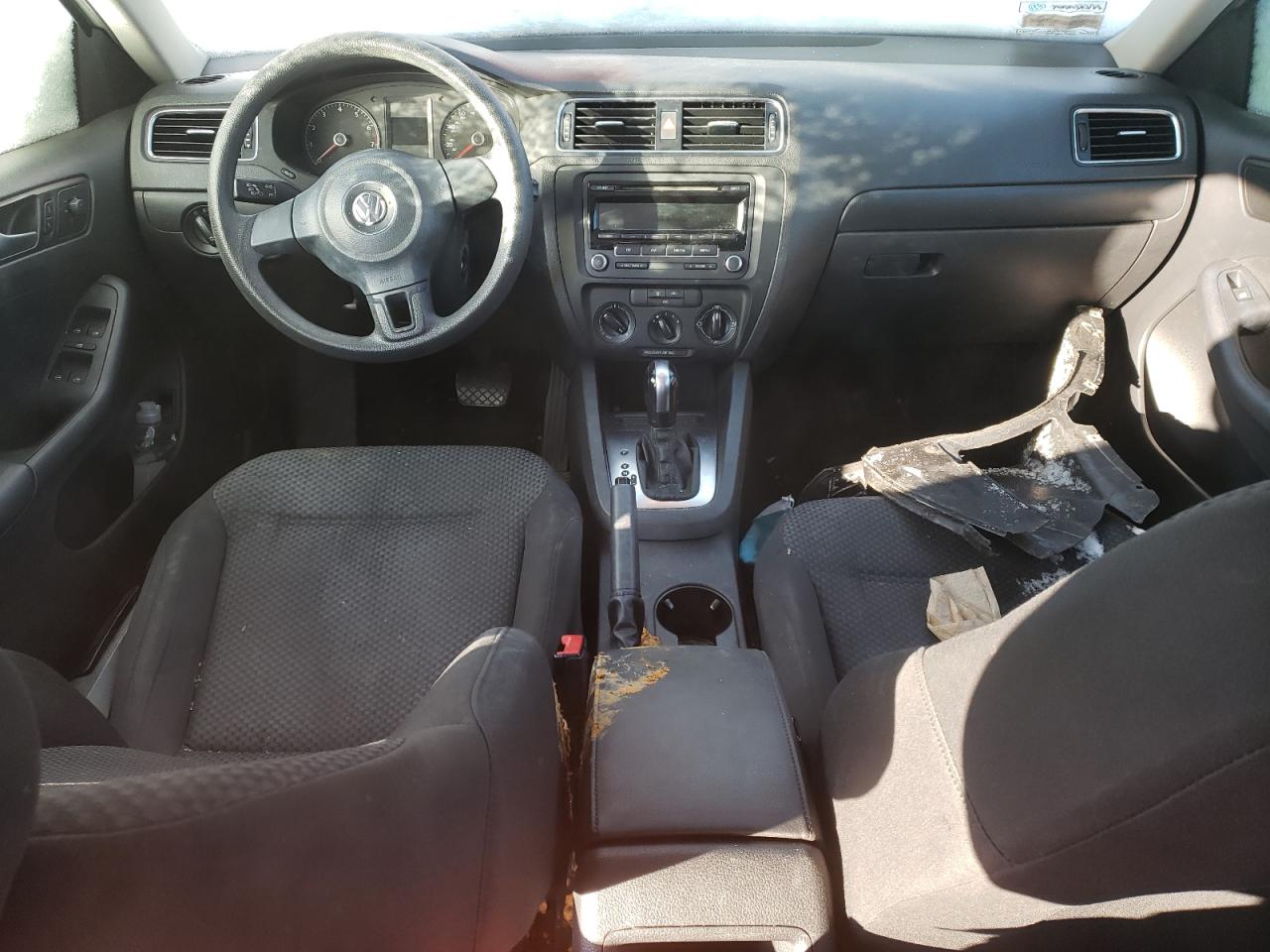2014 Volkswagen Jetta VIN 3VW2K7AJ1EM311151 Copart auction photo, front end / rear end damage thumbnail 8